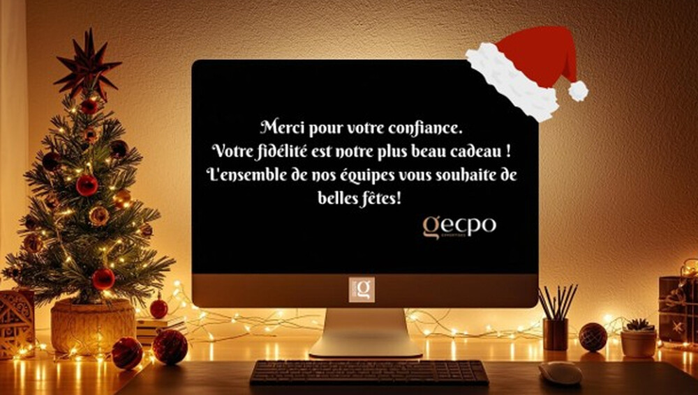 L'équipe GECPO vous souhaite de Joyeuses Fêtes !